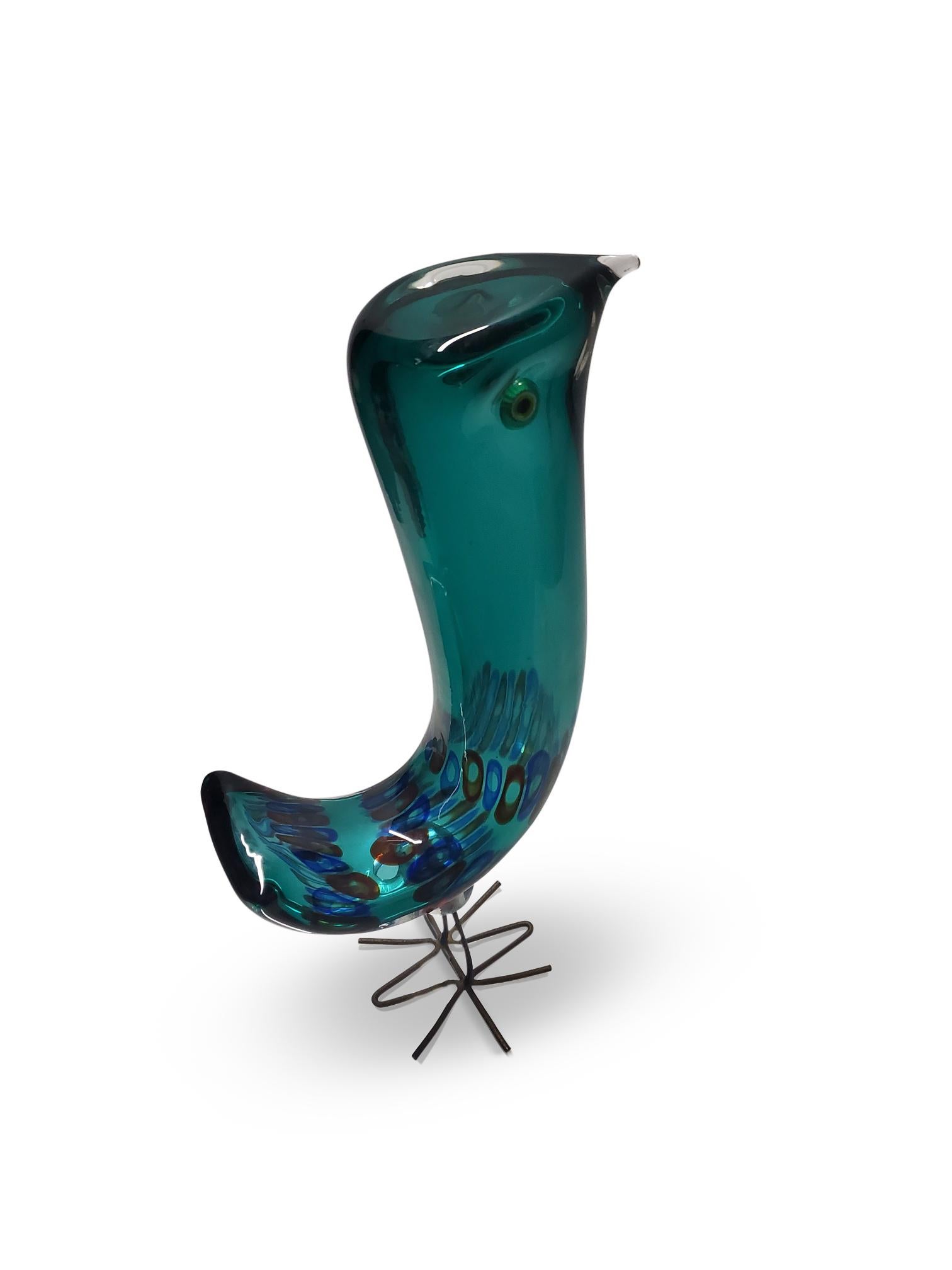 Alessandro Pianon ' Pulcini ' Escultura de pájaro de Murano en venta 4