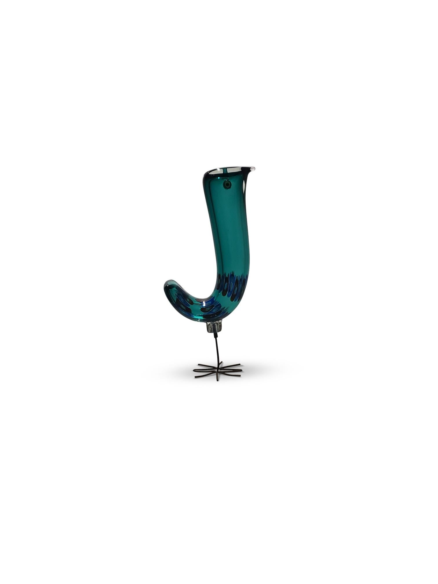 Alessandro Pianon ' Pulcini ' Escultura de pájaro de Murano Italiano en venta