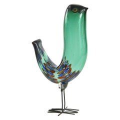 Alessandro Pianon Vistosi Murano Pulcino, Italy, circa 1963