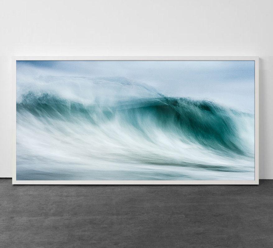 Entre medias #15 - Fotografía panorámica de paisajes marinos - Photograph de Alessandro Puccinelli