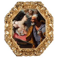 Alessandro Rosi (Florencia 1627-1697) 'Santa Águeda curada por San Pedro'.