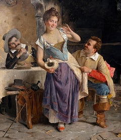 Alessandro Sani Escena de género Pintura al óleo