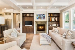 La Scoperta Della Sicilia - Original Figurative Cubist Painting on Canvas