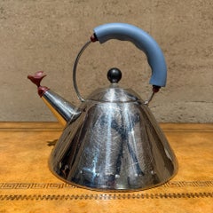 Alessi 9093 Whistling Tea Kettle Designed by Michael Graves Post-Modern