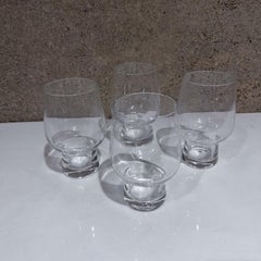 Alessi for Delta Airlines Set of Four Wine Juice Glasses Italy