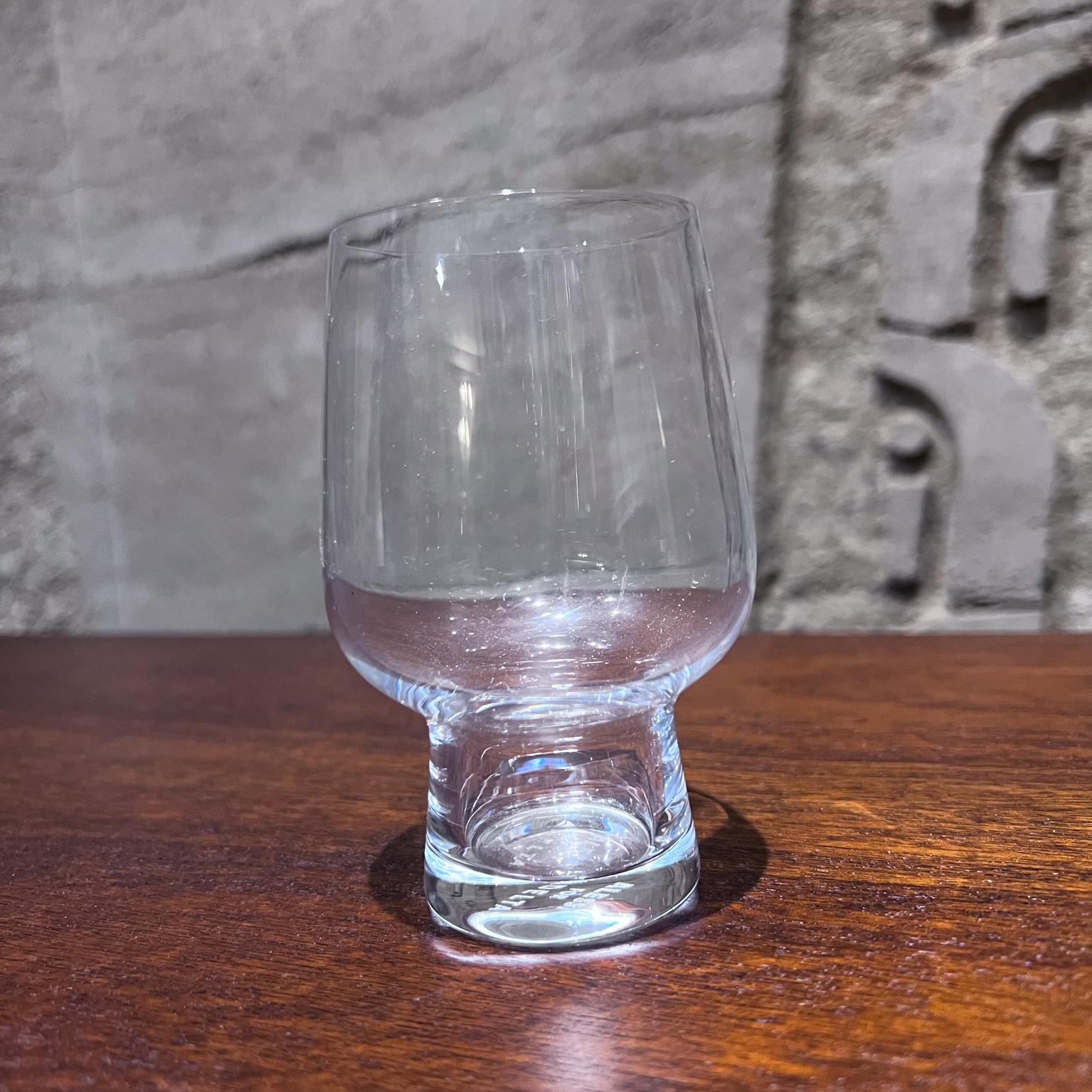 Alessi für Delta Airlines Satz von vier Wein-Saft-Gläser Italien im Zustand „Gut“ im Angebot in Chula Vista, CA