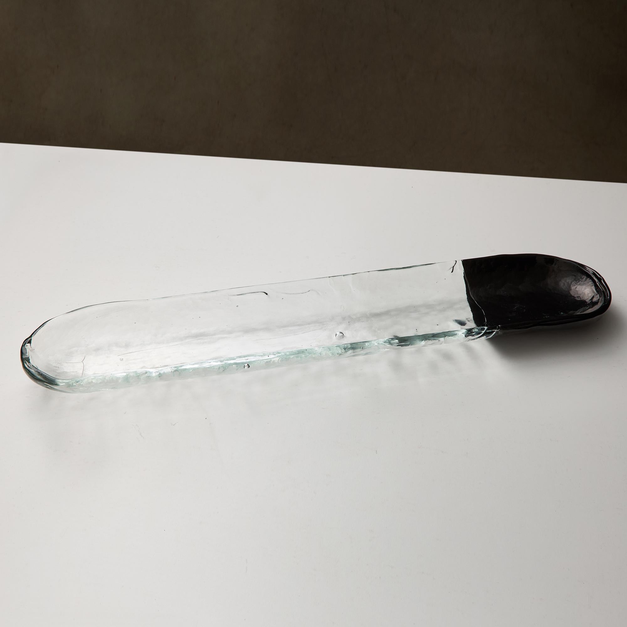 Bandeja de cristal para servir Alessi Italiano en venta