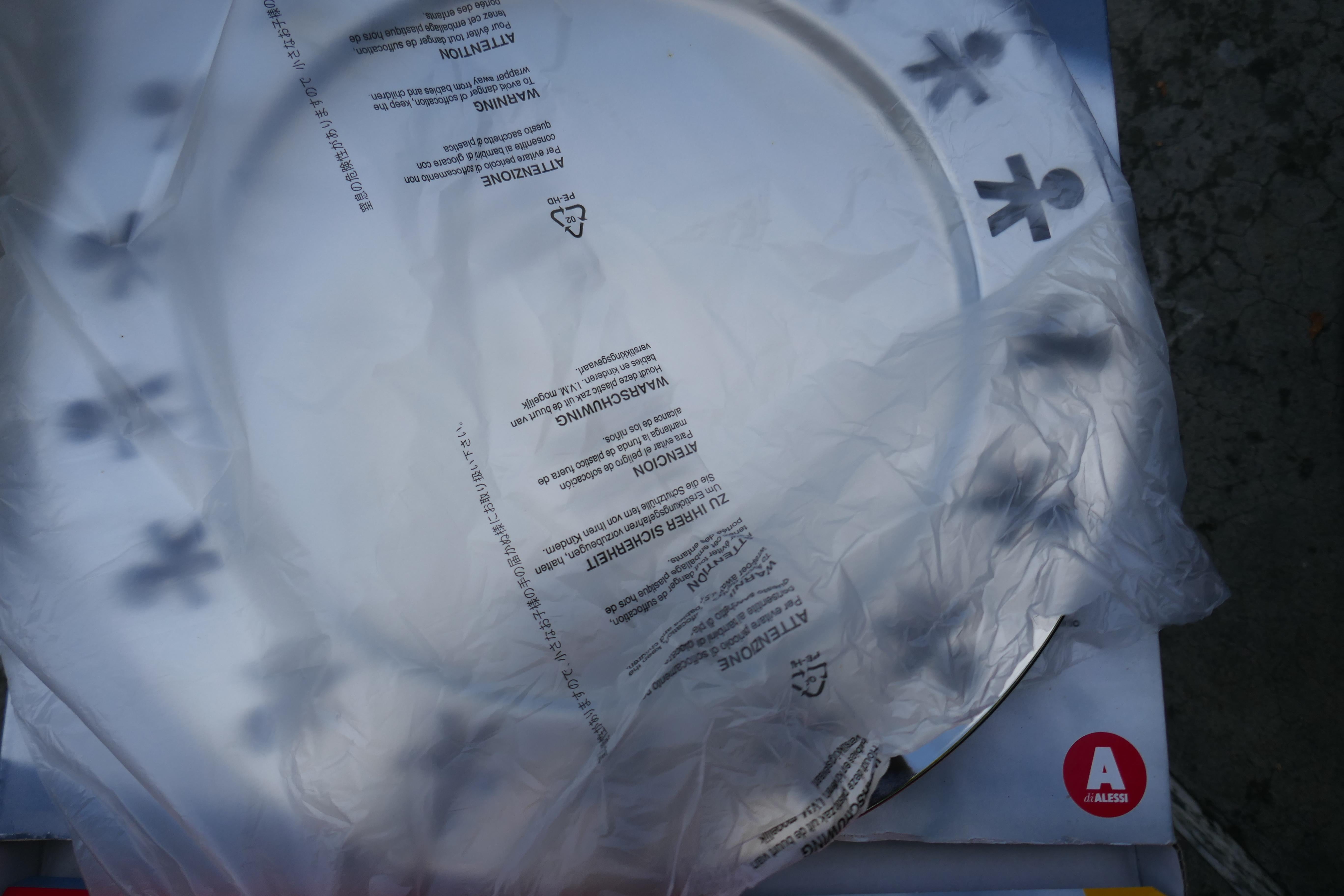 Italian Alessi King Kong Steel Tray Giovannoni Venturini For Sale