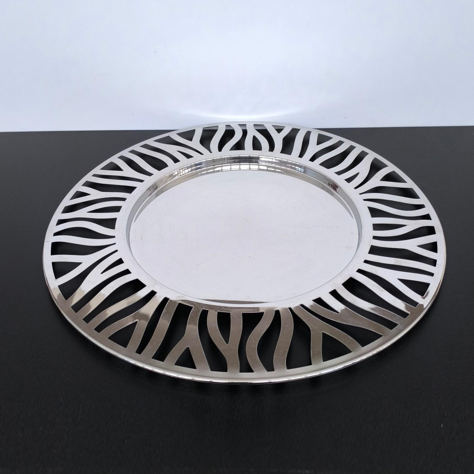 plateau alessi inox