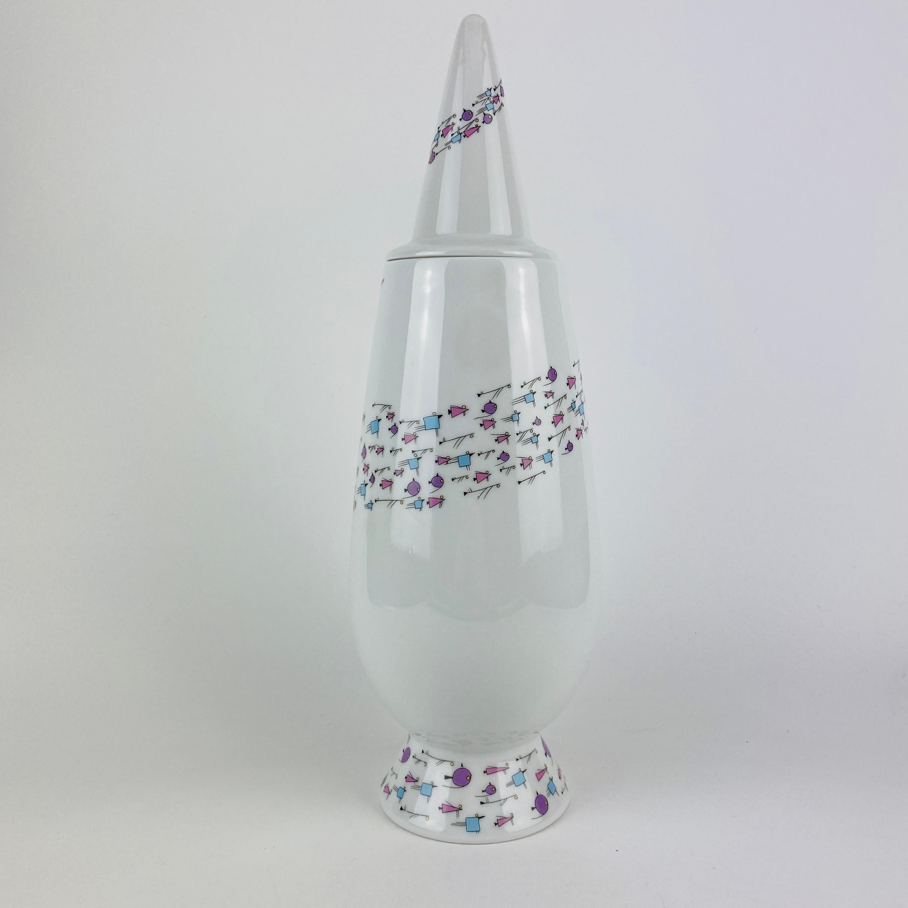 Vase Alessi Tendentse de Giorgio Rava pour A. Mendini, Série 100 % maquillage N69 en vente 1