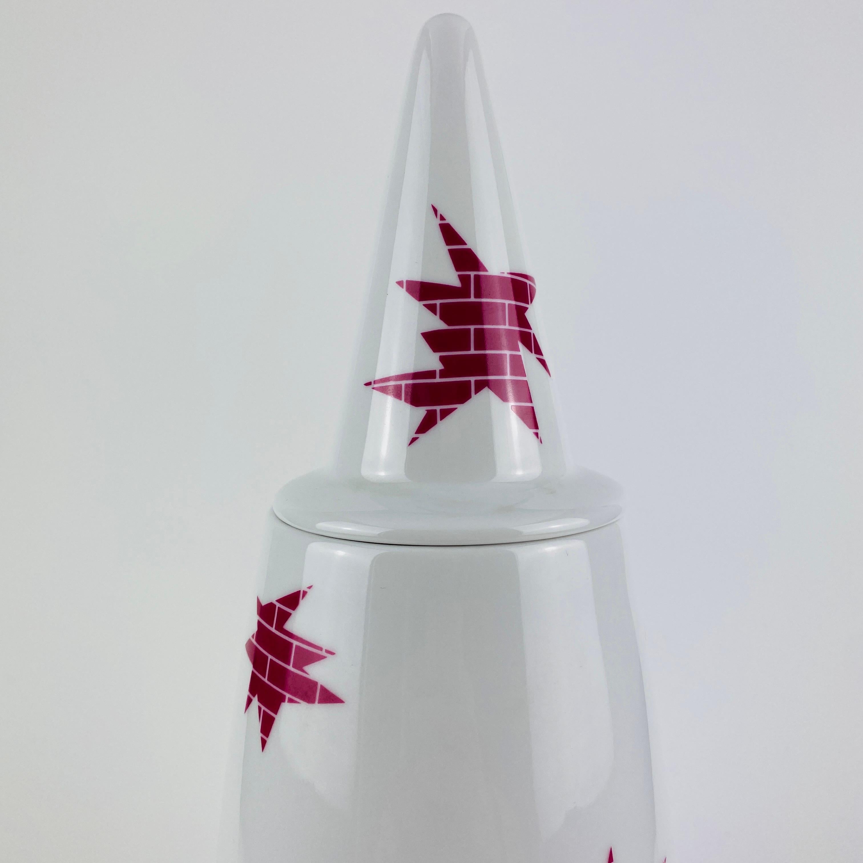 Mid-Century moderno Vaso Alessi Tendentse di Lapo Binazzi per A. Mendini 100% Make-Up Serie N8 in vendita