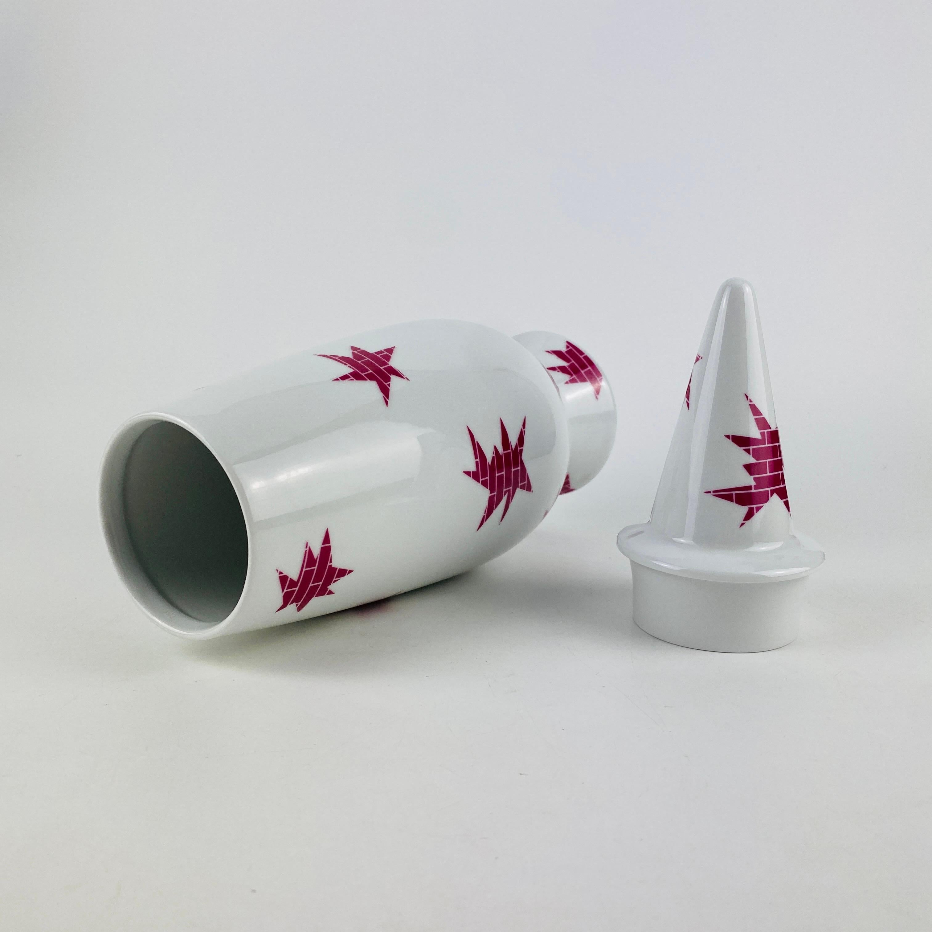 XX secolo Vaso Alessi Tendentse di Lapo Binazzi per A. Mendini 100% Make-Up Serie N8 in vendita