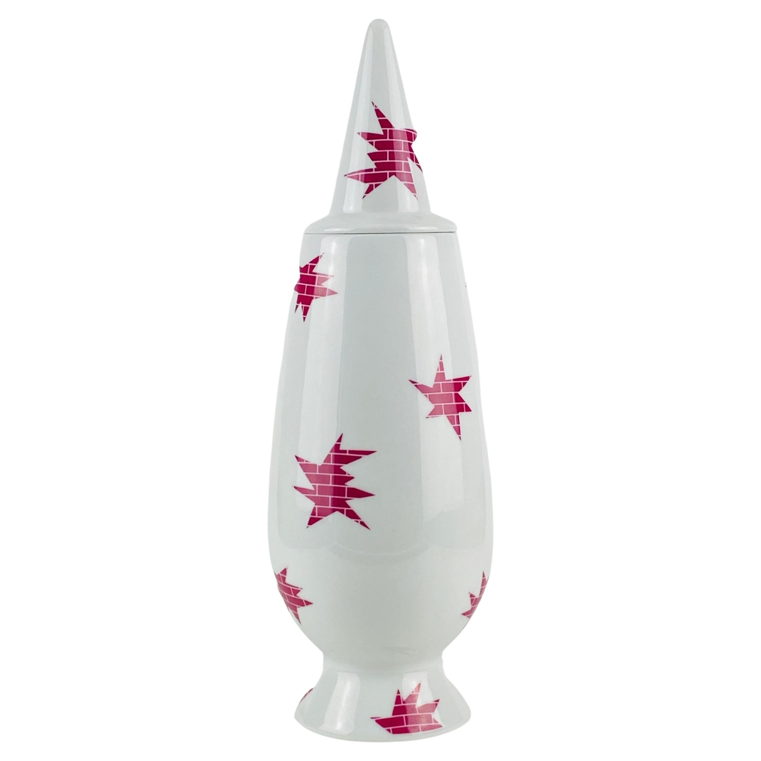 Alessi Tendentse Vase by Lapo Binazzi for A. Mendini 100% Make-Up Series N8
