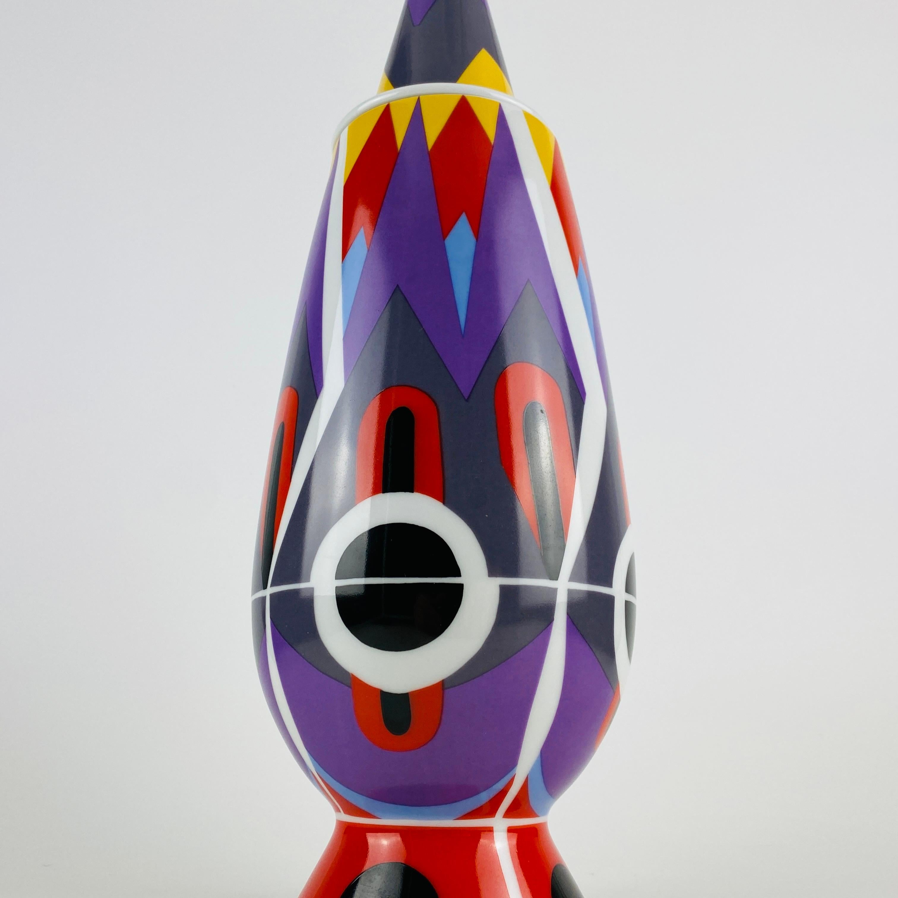 Alessi Tendentse Vase by Robert Venturi for A. Mendini 100% Make-Up Serie N90 3