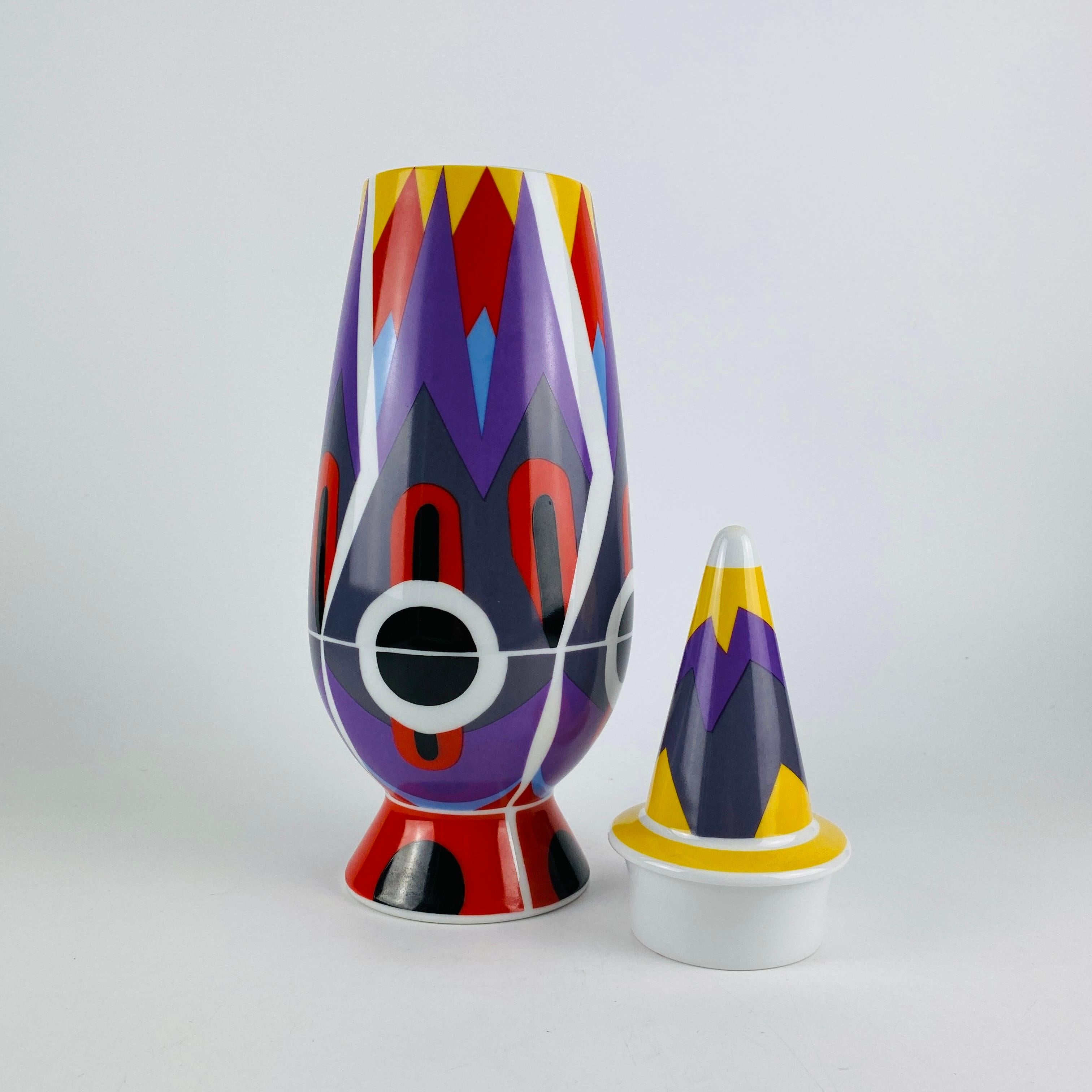 Alessi Tendentse Vase by Robert Venturi for A. Mendini 100% Make-Up Serie N90 4