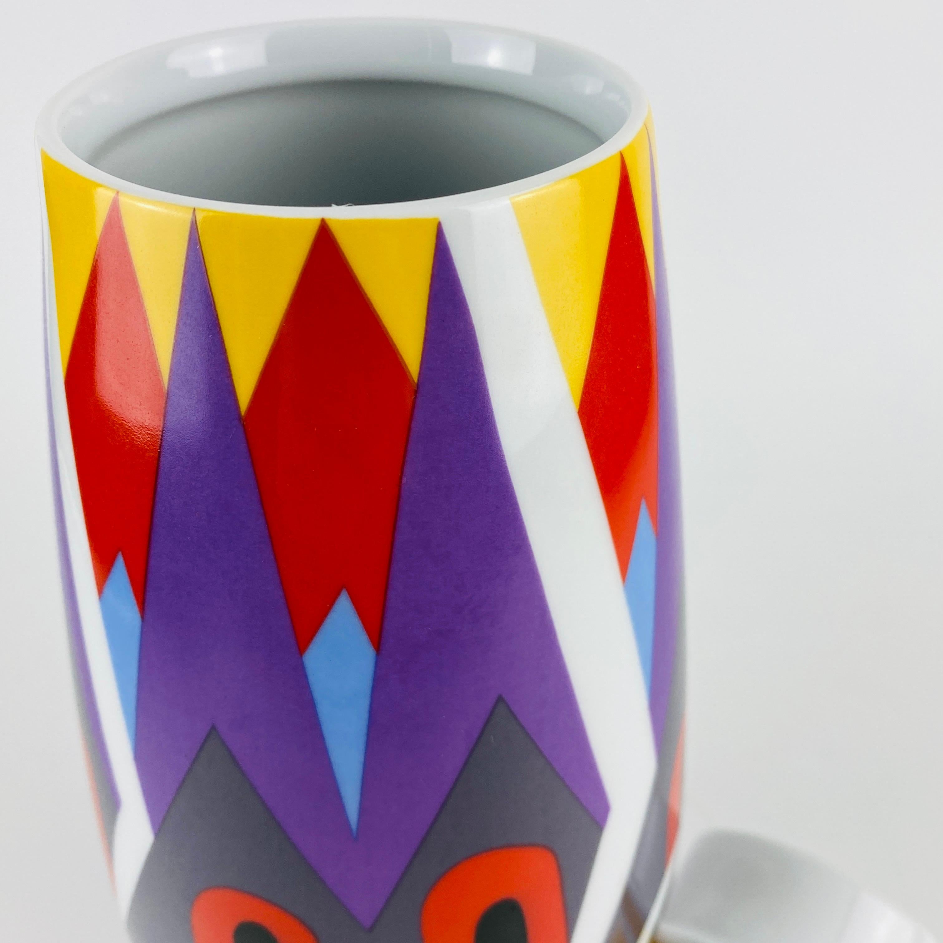 Alessi Tendentse Vase by Robert Venturi for A. Mendini 100% Make-Up Serie N90 8