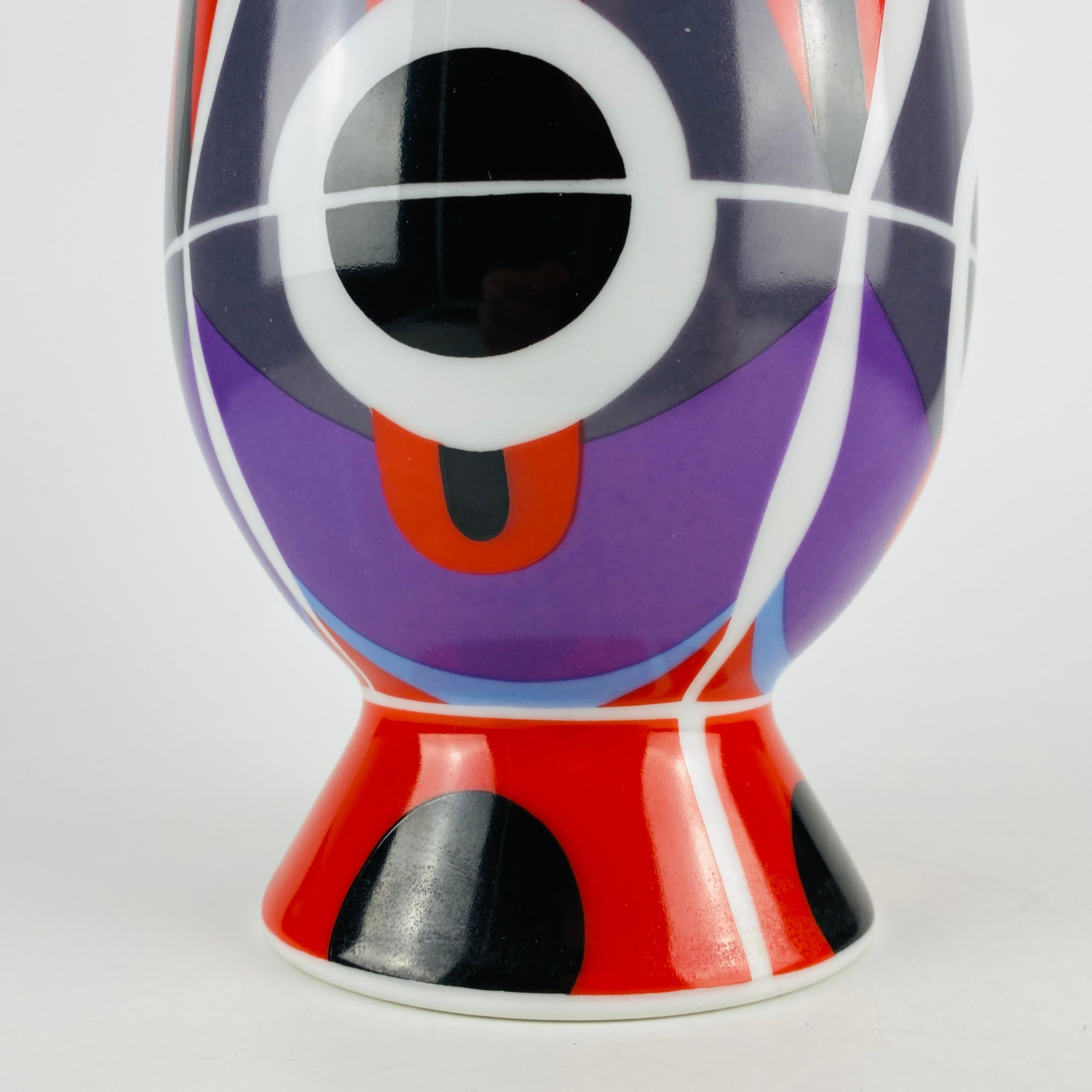 Alessi Tendentse-Vase von Robert Venturi für A. Mendini, 100% Make-Up Serie N90 (20. Jahrhundert) im Angebot
