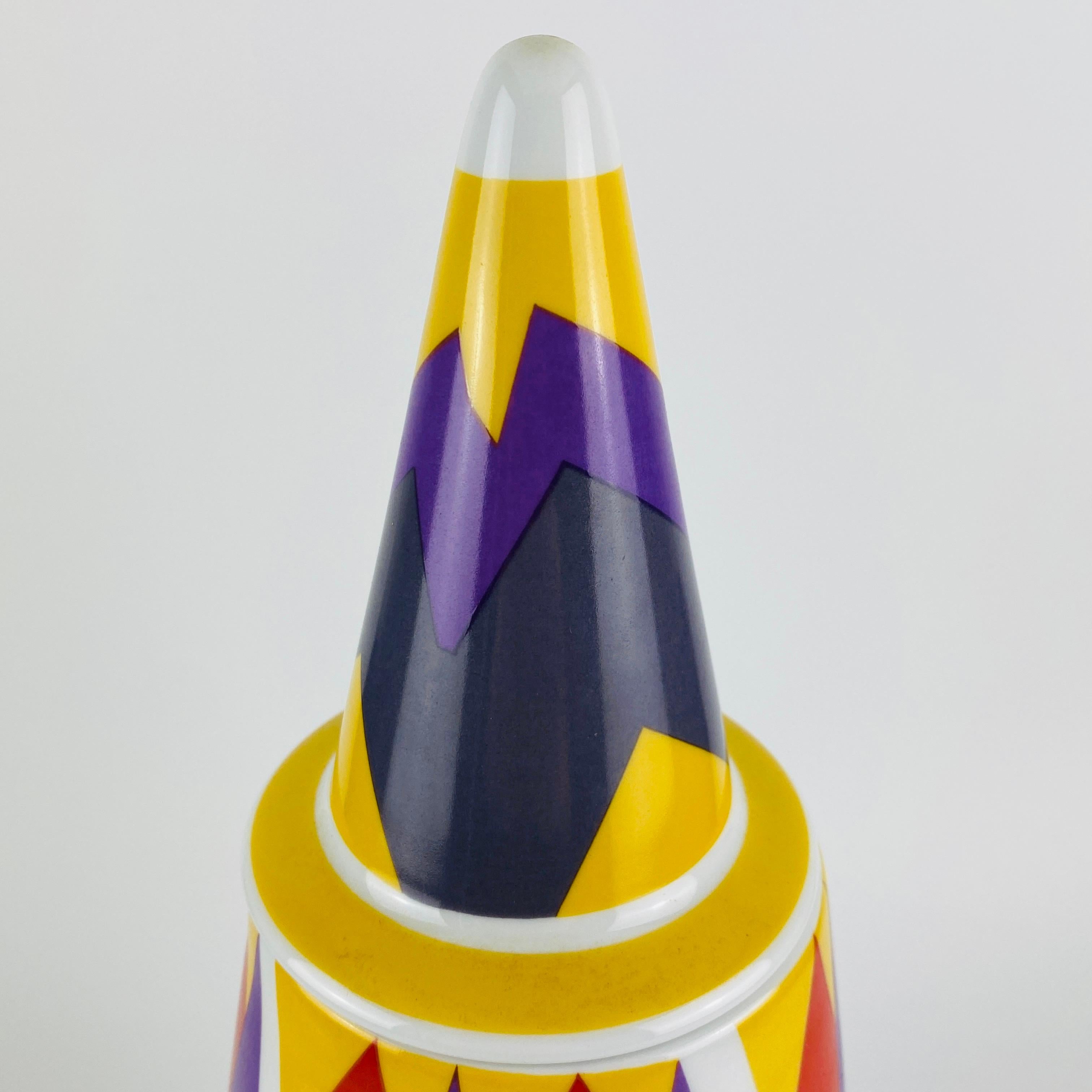 Alessi Tendentse Vase by Robert Venturi for A. Mendini 100% Make-Up Serie N90 2