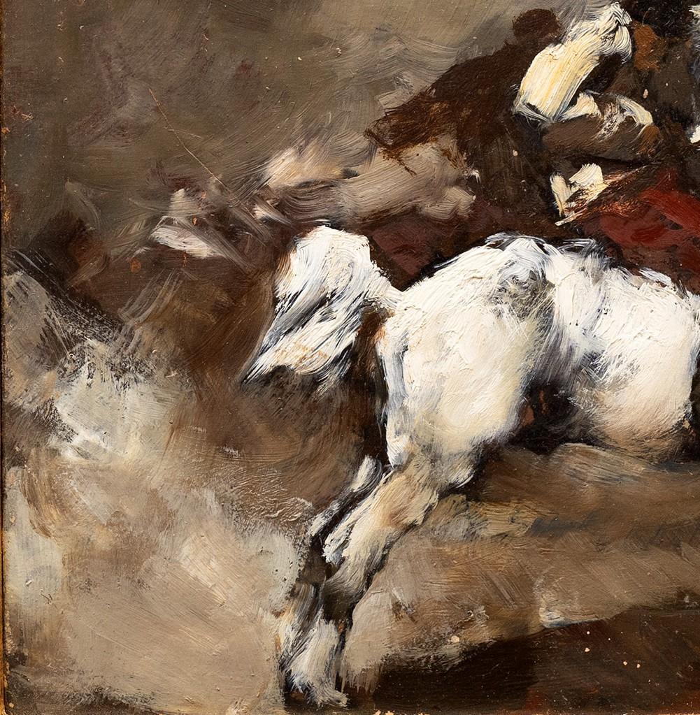 Galloping Horse and Rider Alessio Issupoff (1889 Russia-1857 Rome) For Sale 7