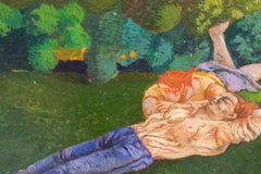 Couple - Paint by Alessio Paternesi - 1980s