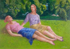 Penetrate the Sky - Paint by Alessio Paternesi - 1980s