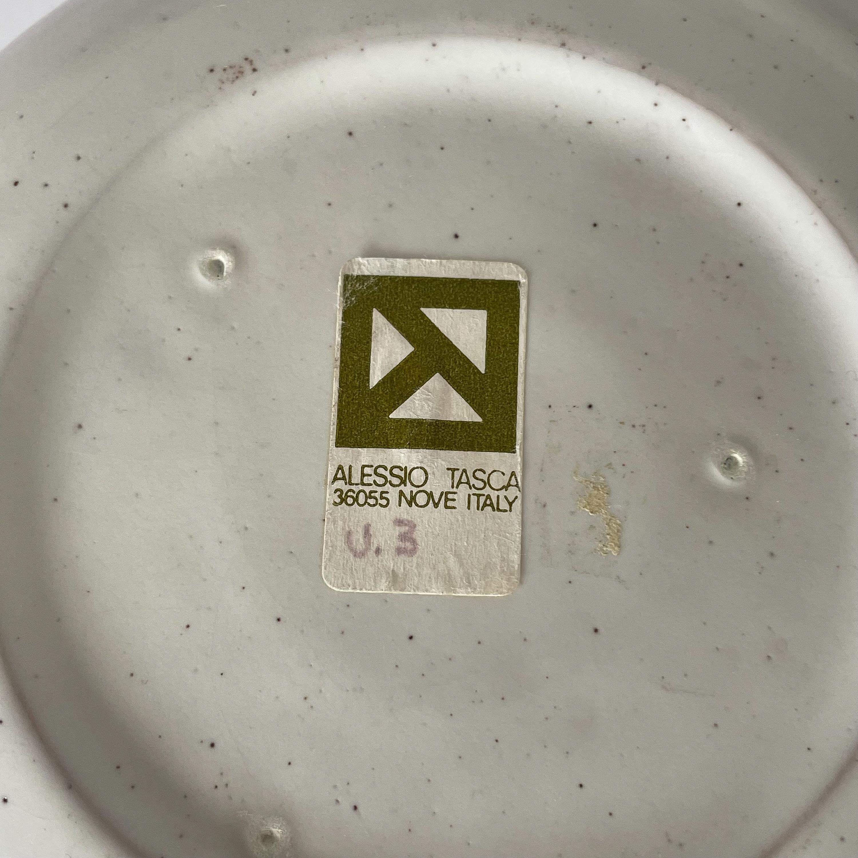 Alessio Tasca Ceramic Nesting Centerpiece Bowls 7