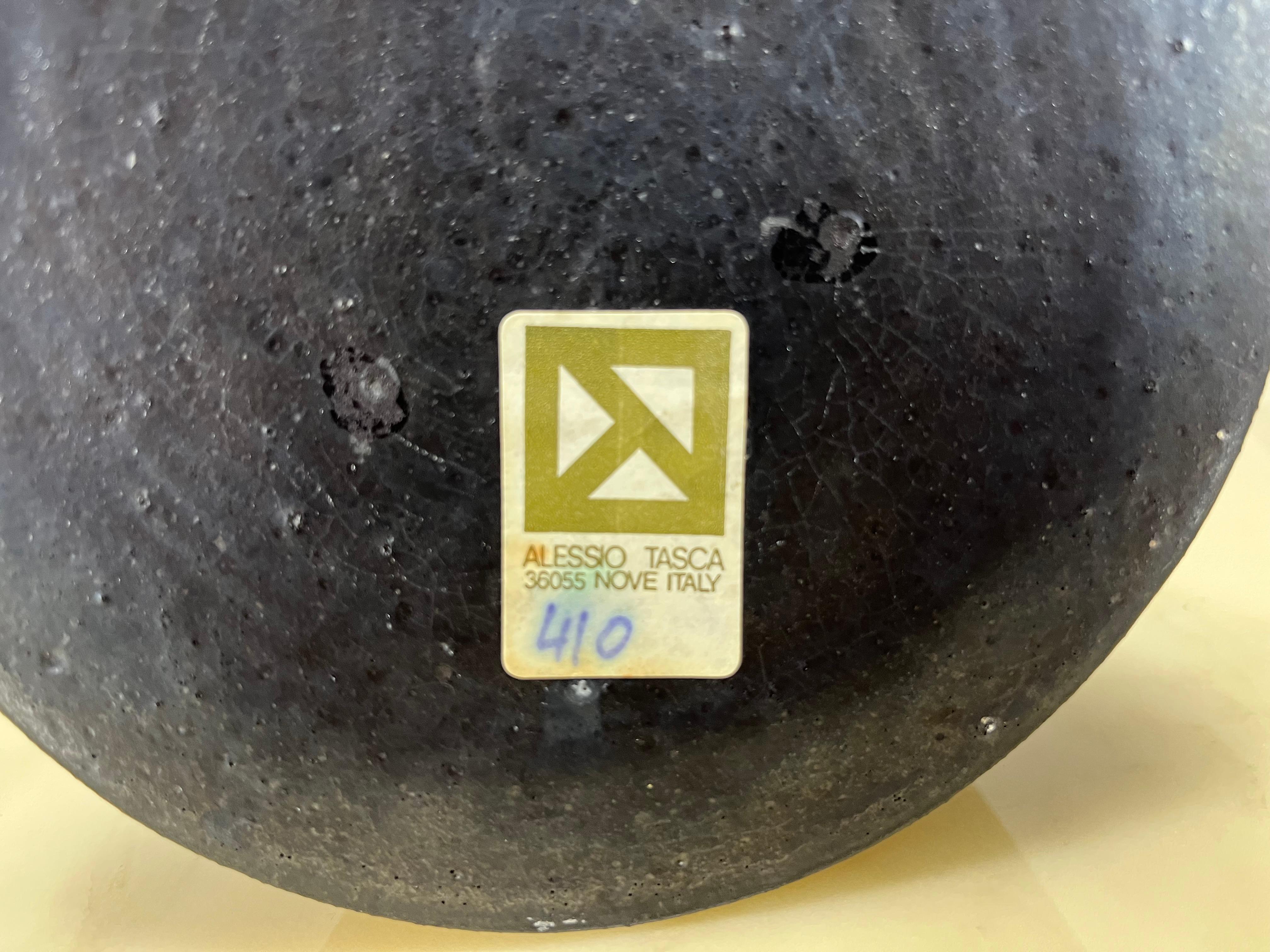 Jarra / jarrón de cerámica Alessio Tasca, Italia, años 60 en venta 7