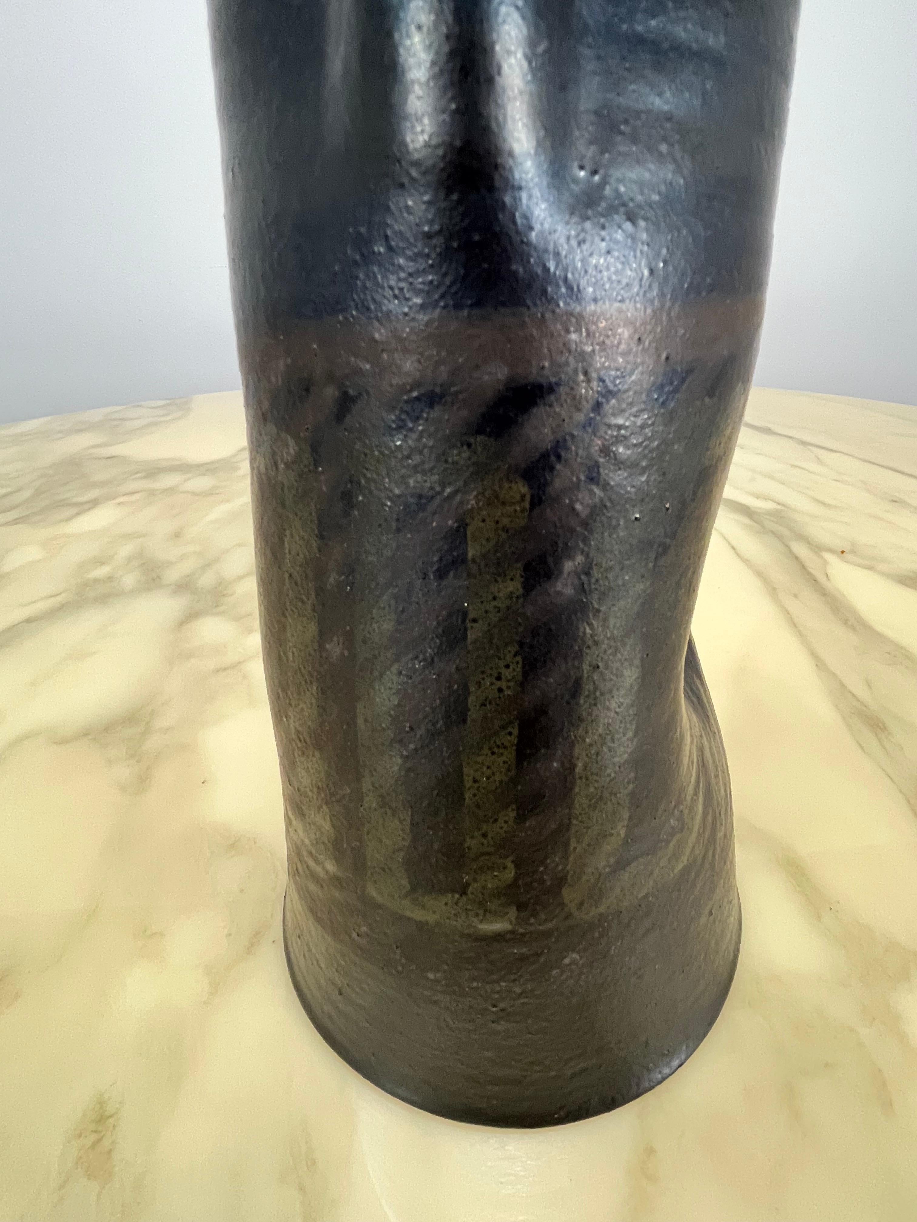 Jarra / jarrón de cerámica Alessio Tasca, Italia, años 60 en venta 9