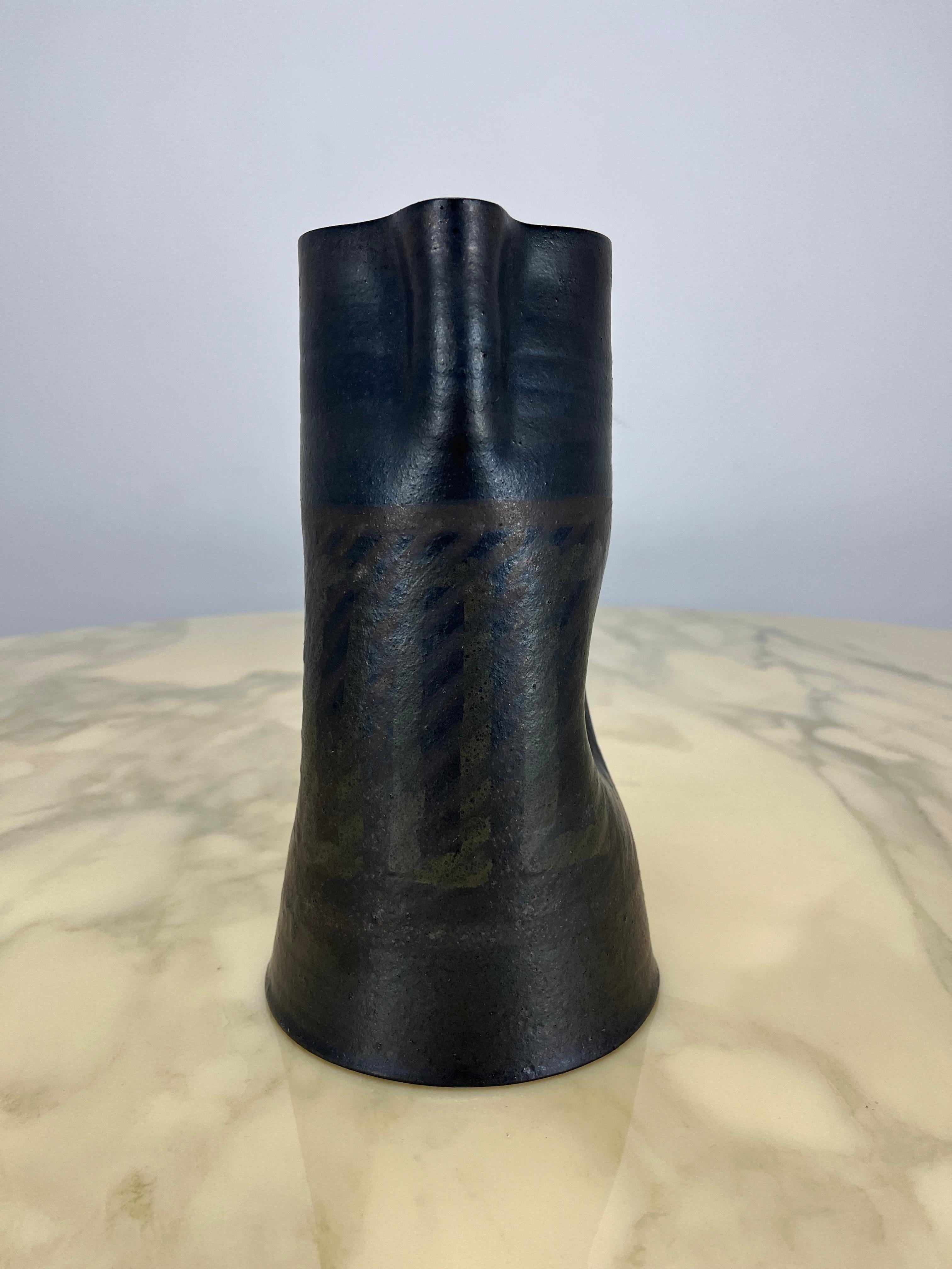 Jarra / jarrón de cerámica Alessio Tasca, Italia, años 60 en venta 1