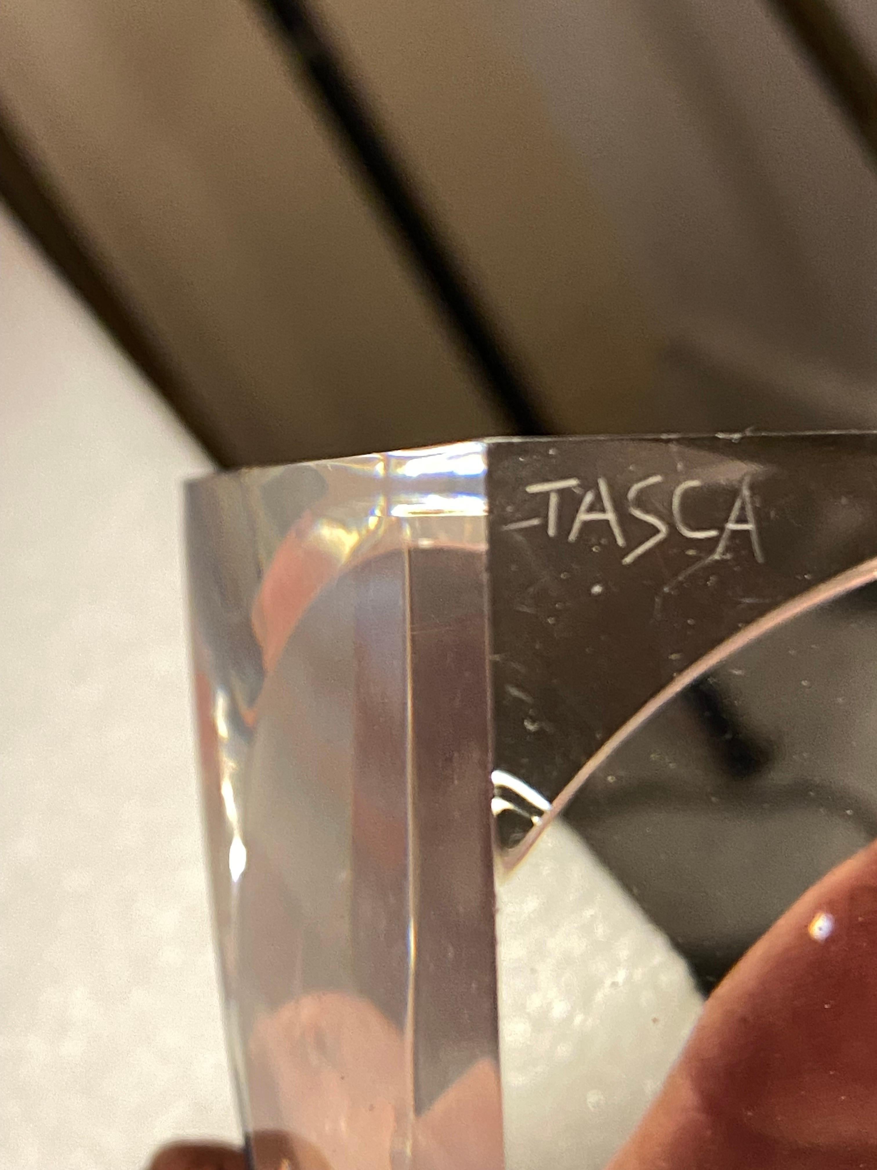 Italian Alessio Tasca “Fusina” Prism Cubes, Pair For Sale