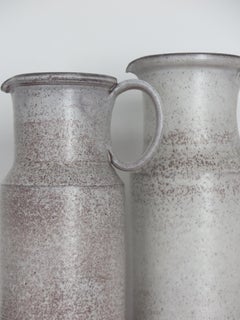 Alessio Tasca Italian Glazed Ceramic Midcentury Ceramic Vases Pottery 1970s