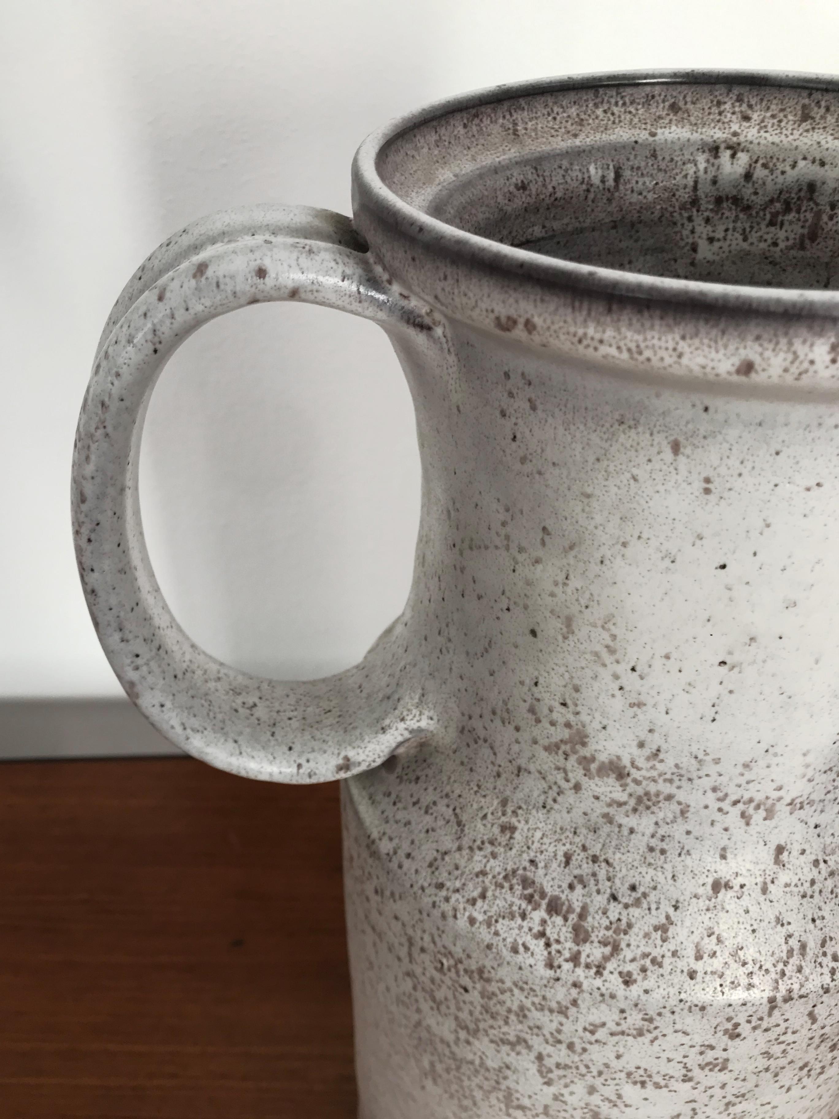 Alessio Tasca - Vases en céramique émaillée italienne du milieu du siècle - Poterie des années 1970 en vente 1