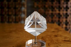 Alessio Tasca Lucite Sculpture for Fusina