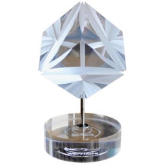 Alessio Tasca Lucite Sculpture for Fusina