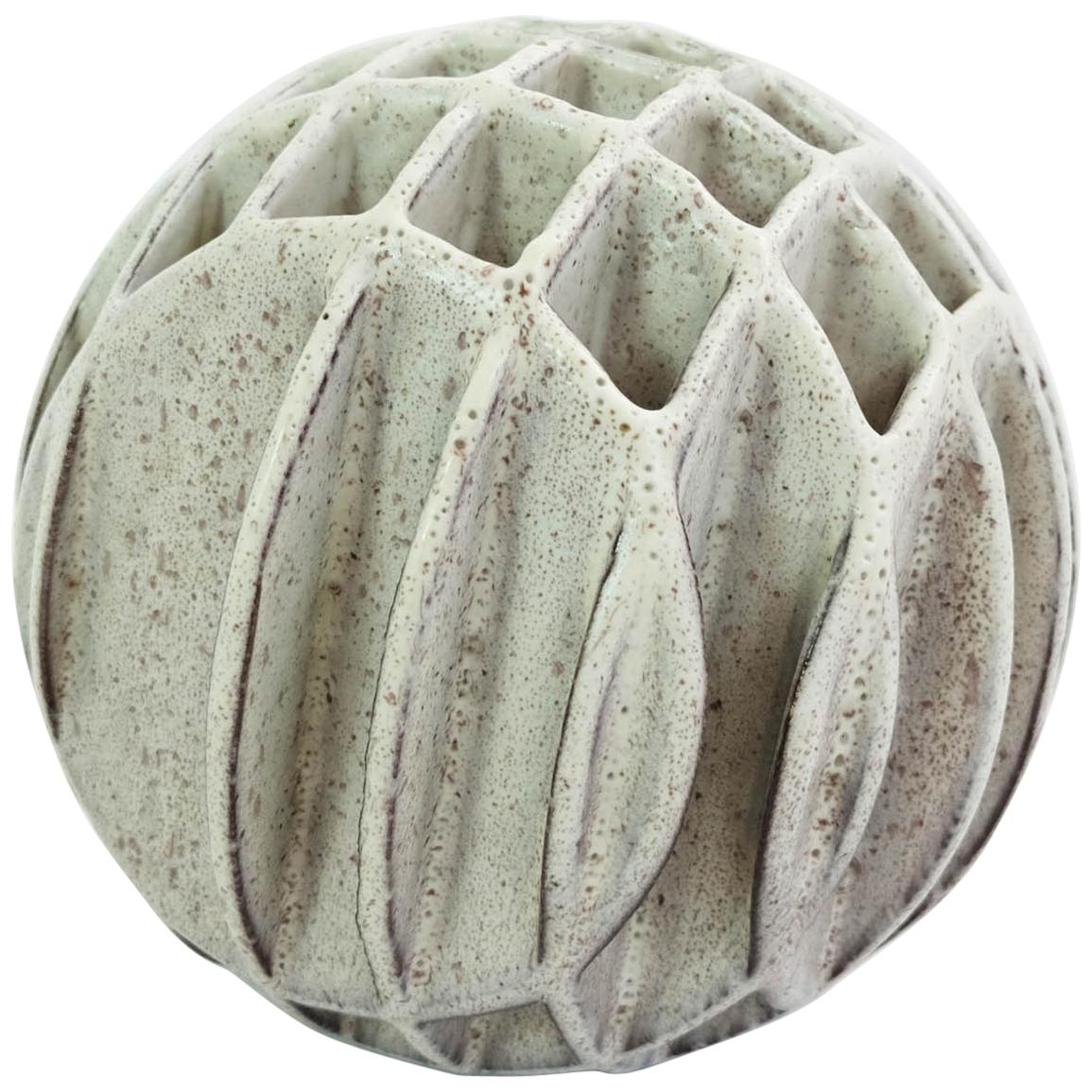 Alessio Tasca Sphere Sculpture Ikebana Vase For Sale