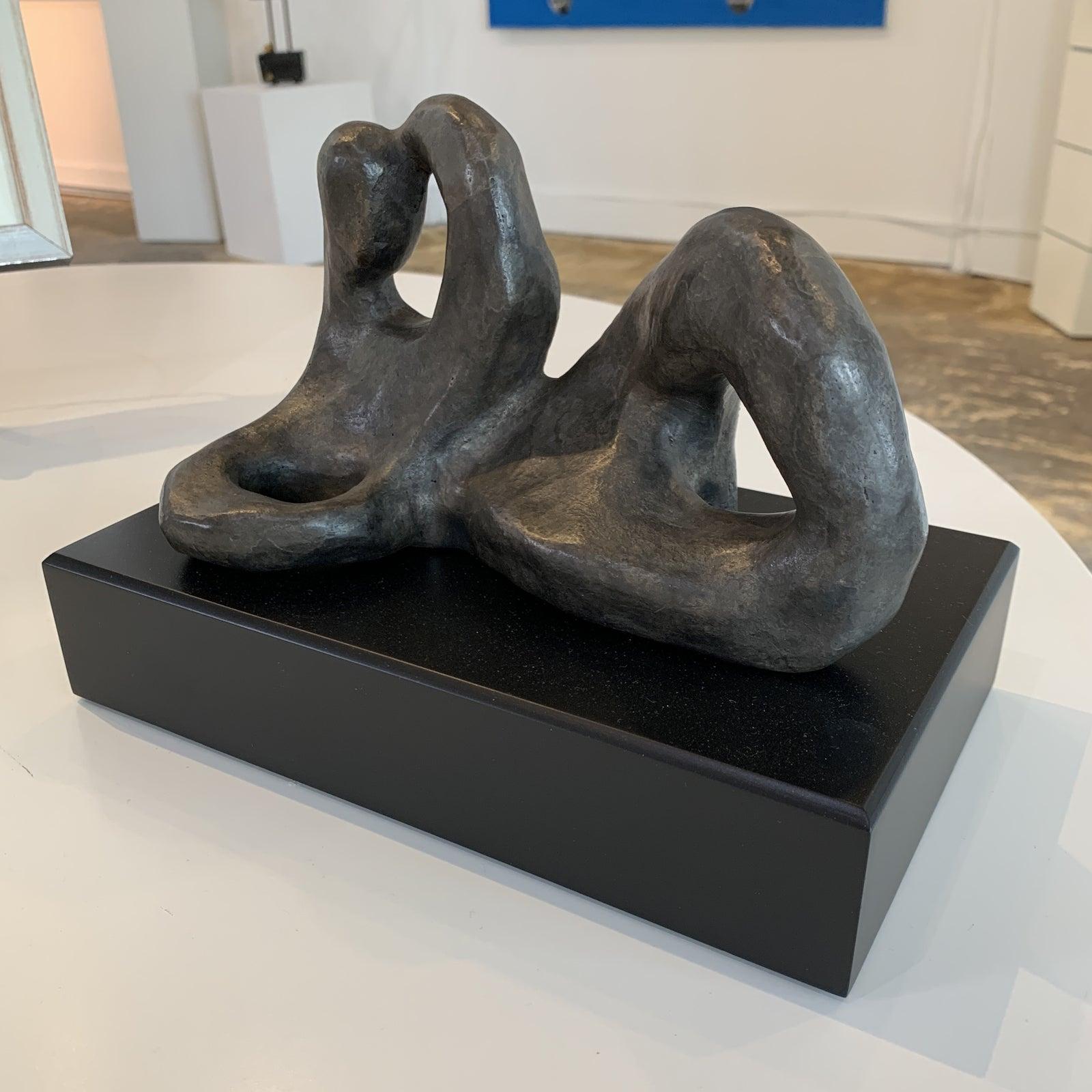 Reclining Woman II  - Contemporary Sculpture by Aleta Aaron