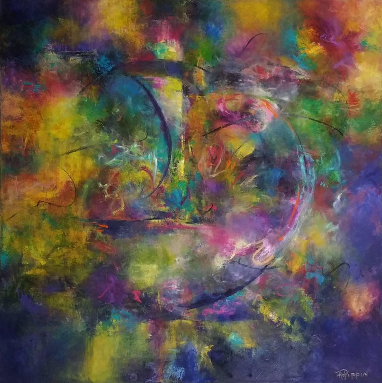 Aleta Pippin Heart To Heart Painting For Sale At 1stdibs