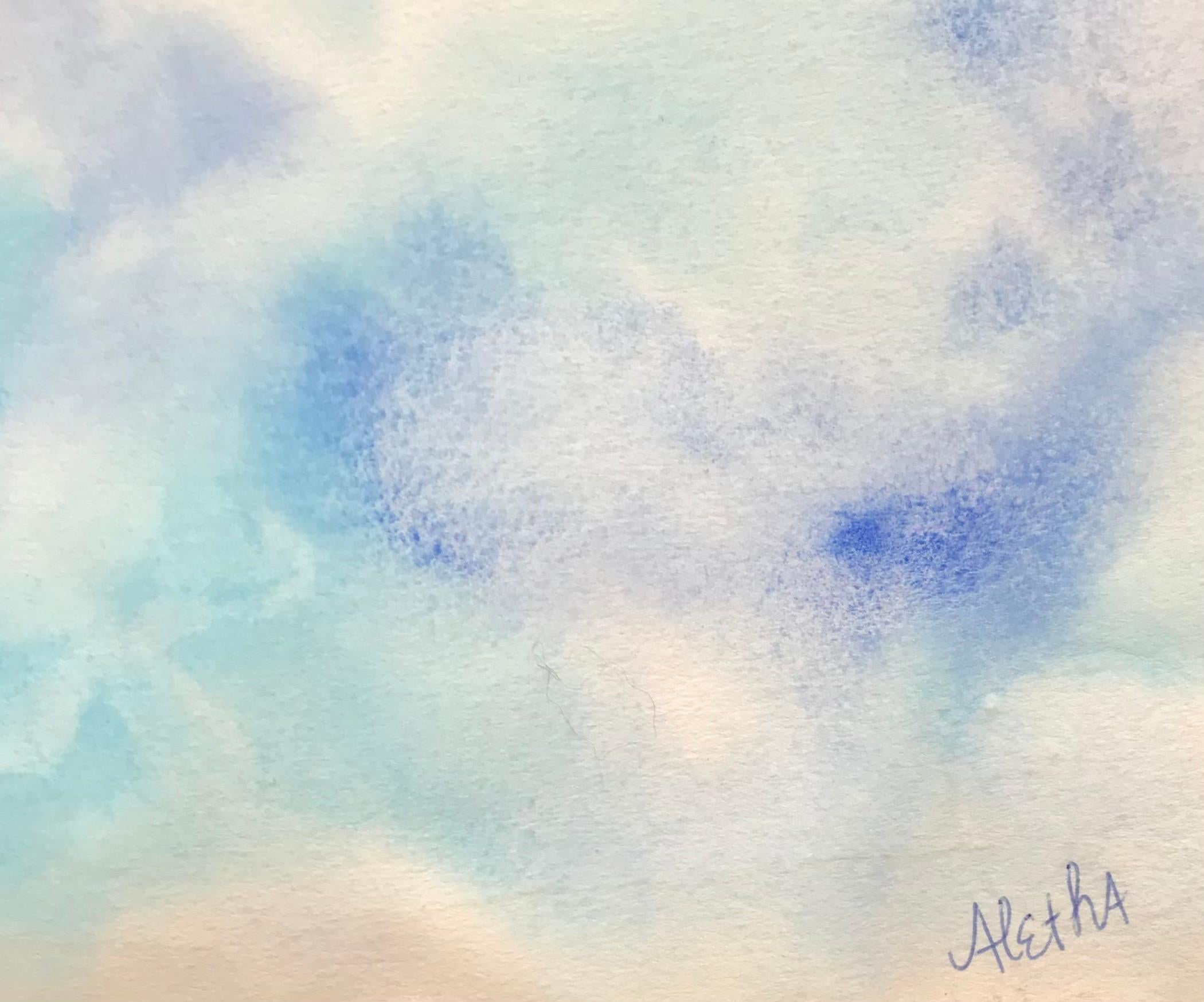 Shades by Aletha - Watercolor 47x65 cm For Sale 2