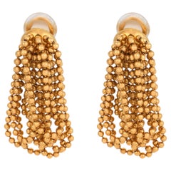 Pendientes Goccia Aletto Brothers de oro amarillo de 18 quilates