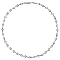 Aletto Brothers Diamond by the Yard Station Necklace 