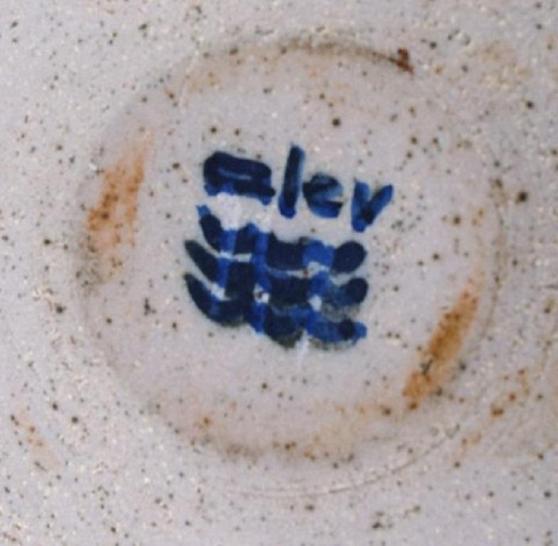 Alev Ebüzziya Siesbye for Royal Copenhagen, Stoneware Circular Bowl, 1960s 4