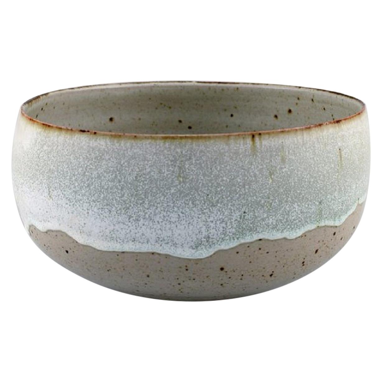 Alev Ebüzziya Siesbye for Royal Copenhagen, Stoneware Circular Bowl, 1960s
