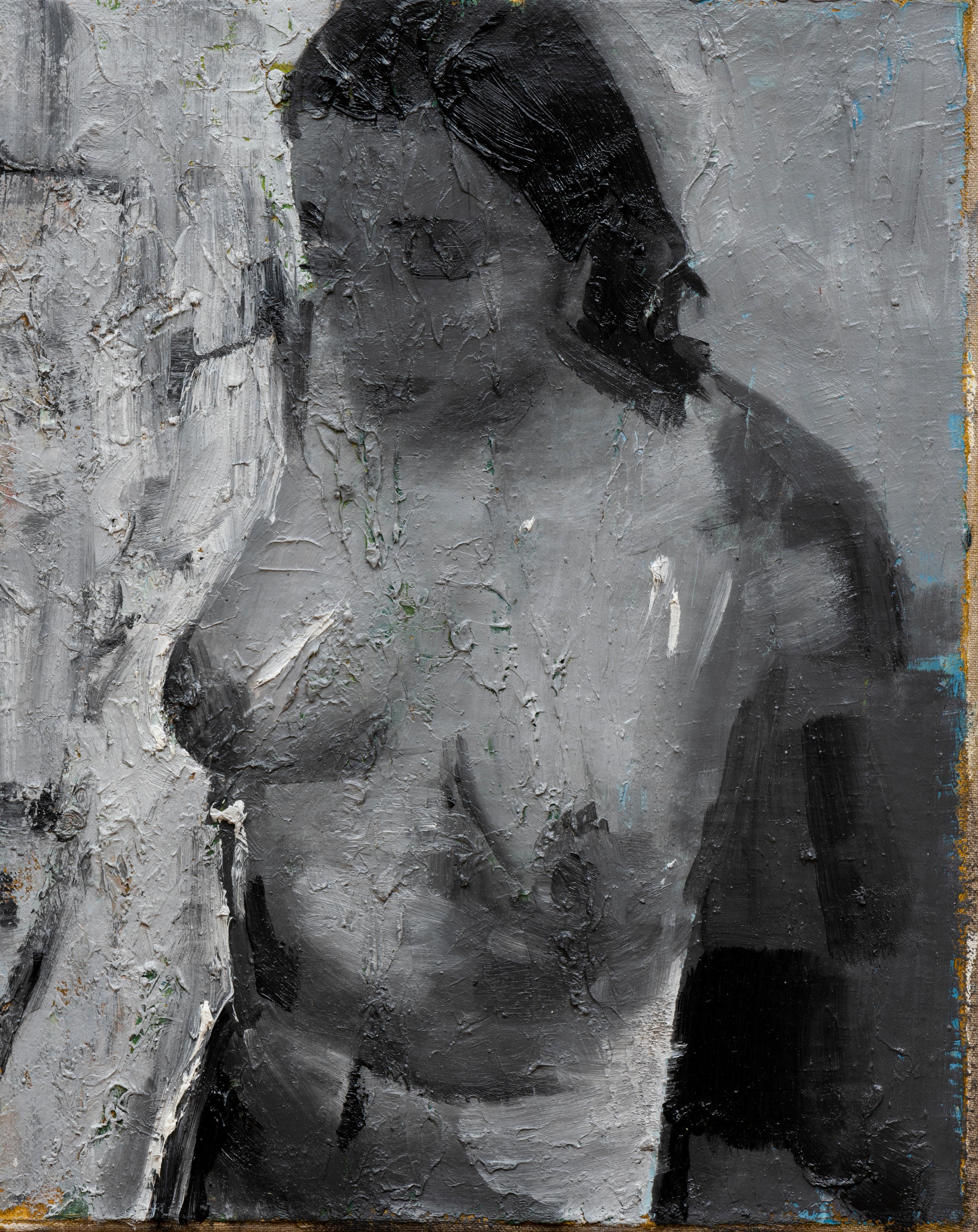 Alex Amann Nude Painting - Torso