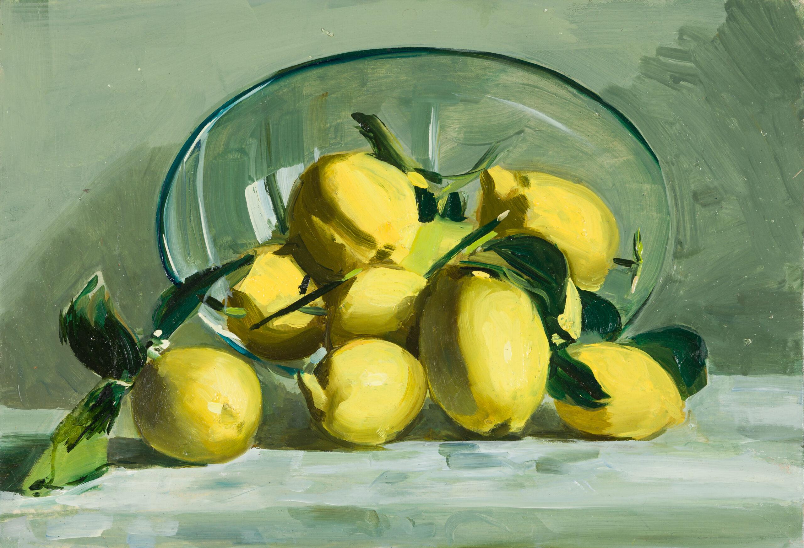 Still-Life Painting Alex Amann - Zitronen II