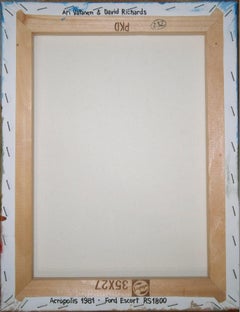 Ari Vatanen & David Richards 1981 · Ford Escort RS1800 original acrylic painting