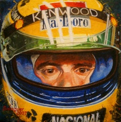Ayrton Senna. original painting