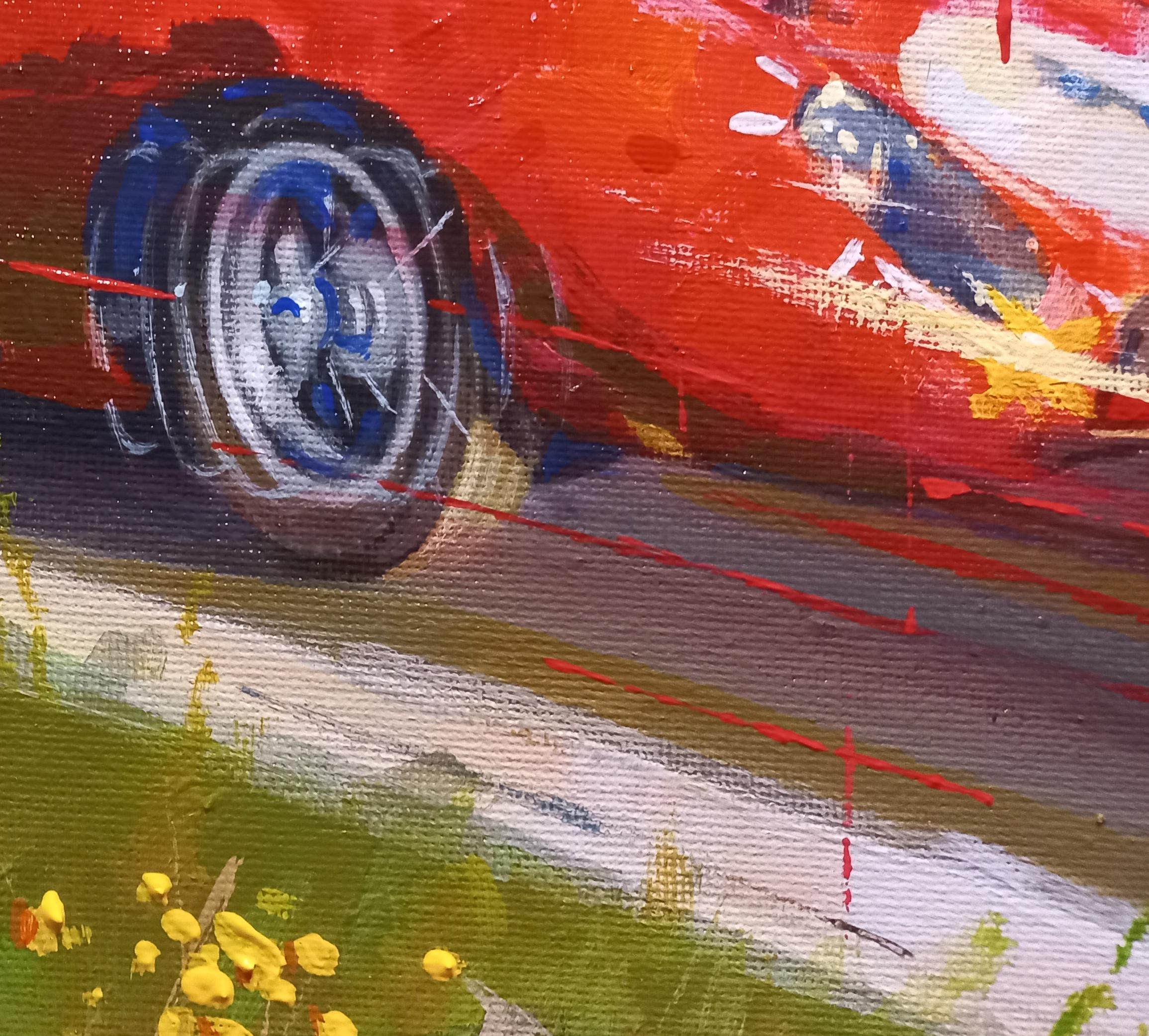 Balaguer  Maserati 450S. Ferrari 500 TRC-  pintura original 7