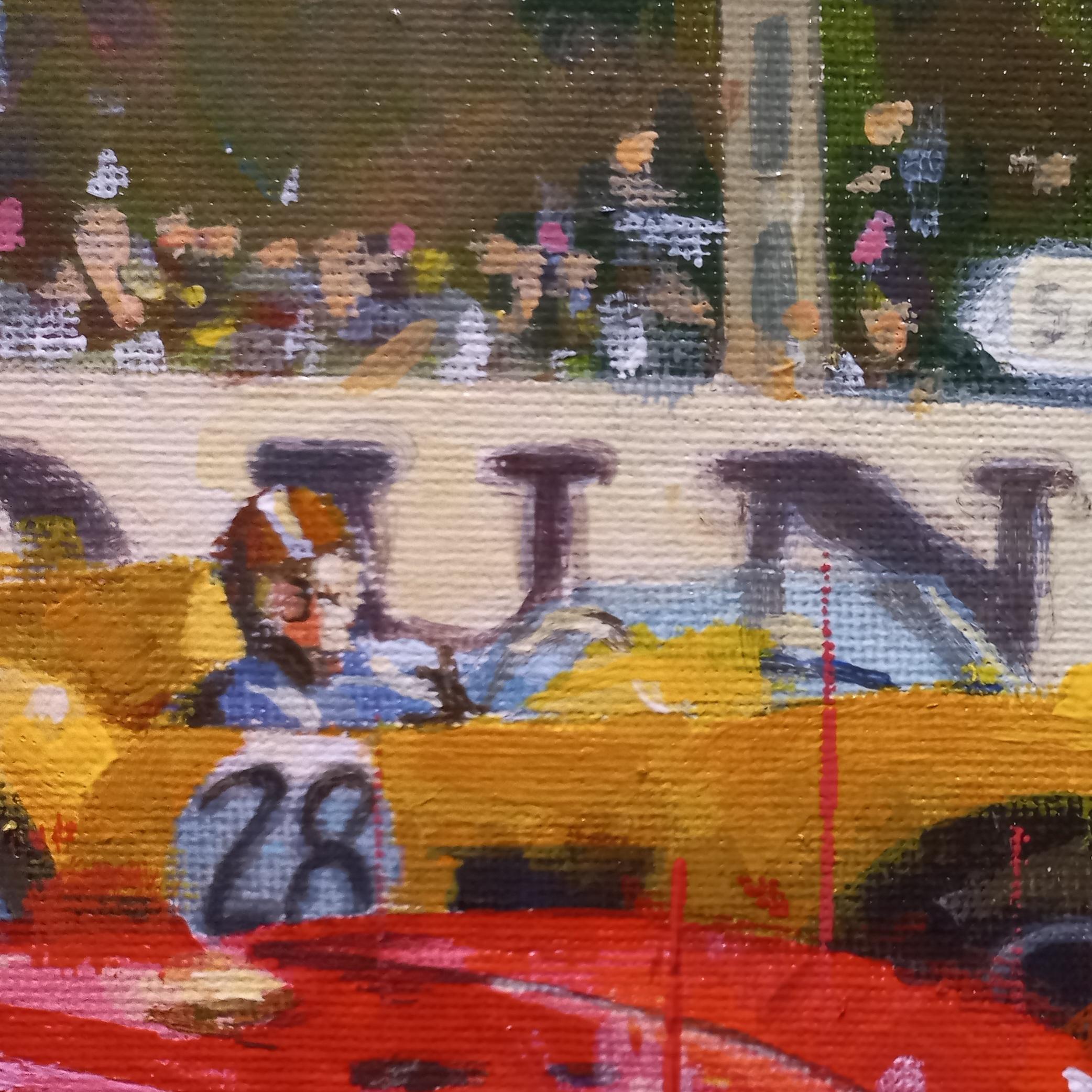 Balaguer  Maserati 450S. Ferrari 500 TRC-  pintura original 1