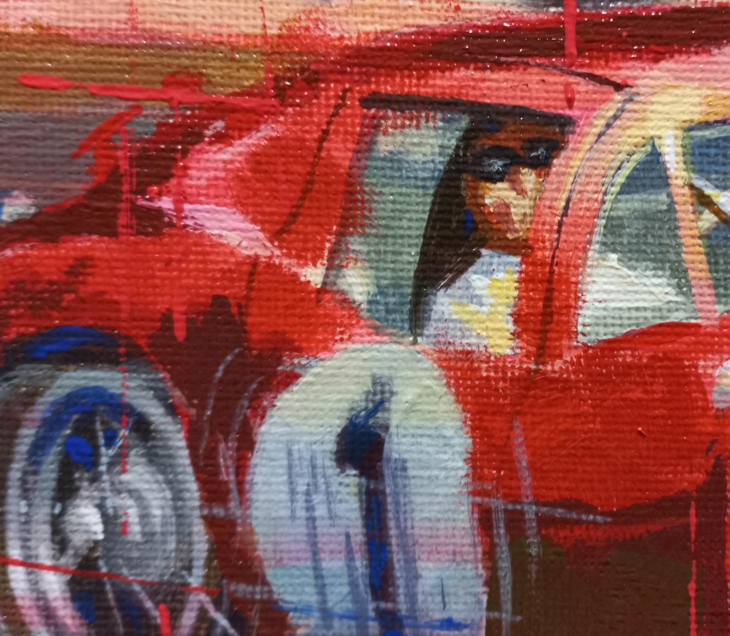 Balaguer  Maserati 450S. Ferrari 500 TRC-  pintura original 2