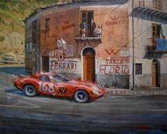 Balaguer 336 courses de voitures  A. Reale. M. Marsala. Ferrari 250 GTO. Targa Florio 1966